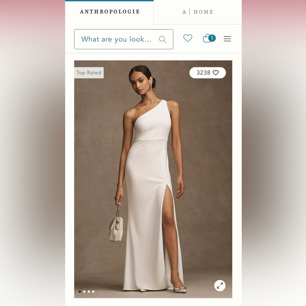 Anthropologie Wedding/Formal Dress